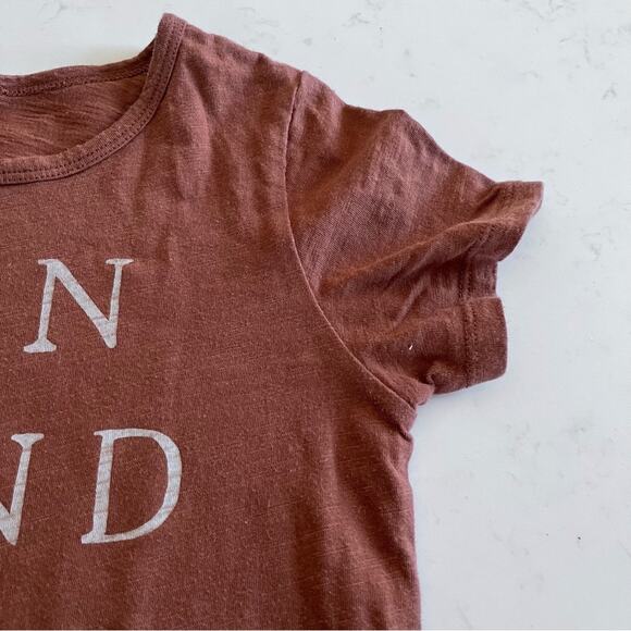 RYLEE + CRU Sun Sand Surf T-Shirt | Ochre size 6-7 - Picture 3 of 6